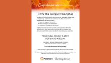 2023-10-04 Dementia Caregiver Workshop