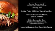 2026-09-10 Lunch Menu